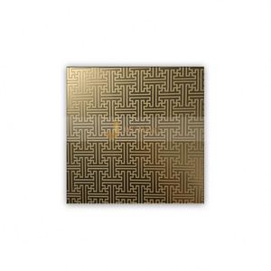 M173 201 304 0.80mm No.4 Surface Finish Titanium Gold Stainless Steel Plate JIS Standard <b>Elevator</b> Decoration-Bending Cutting - Product Image 3
