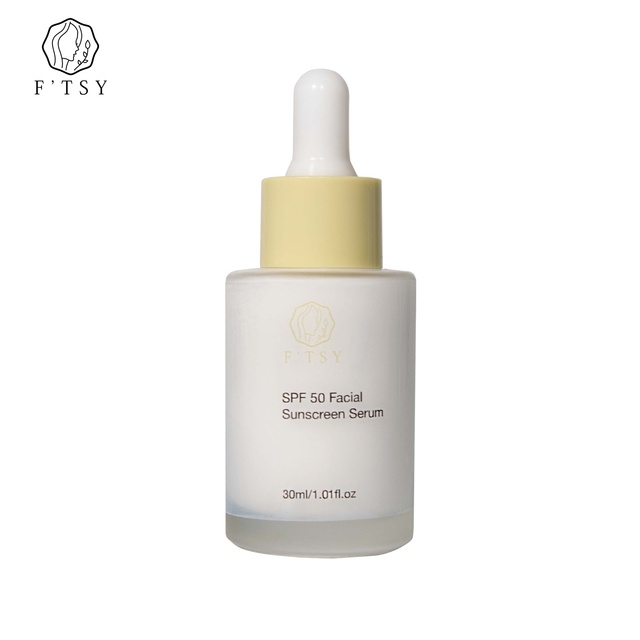 Private Label LOGO Skin Care Korean Sunscreen Whitening Daily Sunblock Vitamin C SPF 40 PA+++ Serum