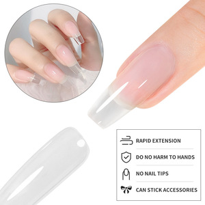 XEIJAYI Vente en gros transfrontalière de colle à extension en cristal pour faux ongles, sans lavage, colle de moulage plastique 3D, directement de l'usine - Product Image 1