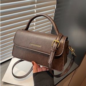 Sac vintage pour femme 2026, nouvelle mode, sac à bandoulière, sac à main haut de gamme pour femme, petit sac carré - Product Image 1