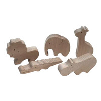 Bois bois Animal orignal cerf renard ours jouets étagère artisanat forêt animaux décoration