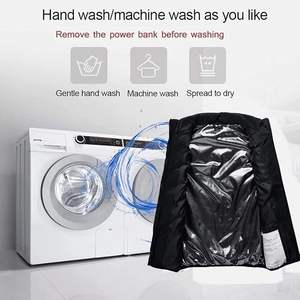 Gilet chauffant d'hiver pour <span class=keywords><strong>enfants</strong></span> imperméable et coupe-vent à 3 niveaux contrôle de la température batterie vêtements d'extérieur décontractés pour garçons filles - Product Image 5