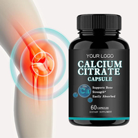 Complément alimentaire en gros non-OGM pour la santé osseuse, mélange multiminéral, vitamine D, calcium, racine de punaise jaune, créatine, en capsules en vrac