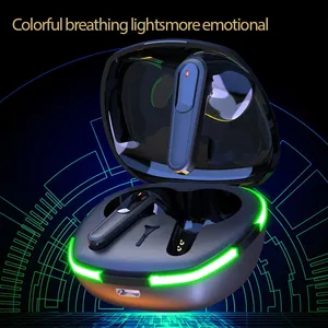 Top Hot popolare <span class=keywords><strong>Pro</strong></span> 60 Led cuffie da gioco in orecchio TWS Deep Base Stereo suono Audifonos auricolari Wireless tipo auricolare tascabile - Product Image 6
