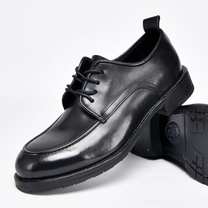 Chaussures Derby Oxford décontractées haut de gamme, rétro, à semelle souple, respirantes, confortables, formelles, en cuir, imperméables, pour l'automne - Product Image 5