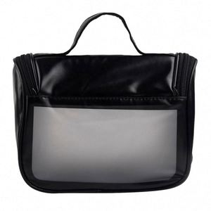 Customized Large Capacity Portable Travel Makeup Transparent Pvc Toiletry Bag for Business & Promotional <b>Gifts</b> - Product Image 4