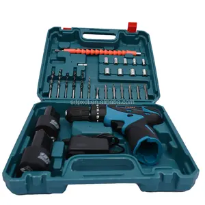 Electric cordless tools Power drill tool box for dropshipping Brazil, Chile reseller