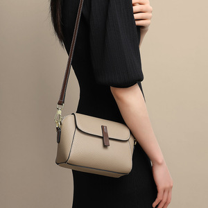 Nuevo Bolso de Mano de Cuero Vacuno de Lujo para Mujer, Bolsos de Mano de Cuero Genuino para Dama - Product Image 2