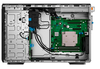 Server Dell PowerEdge T360 Tower Baru Asli Intel Xeon E-2400 DDR5 8 Bay Hot-Swap SAS SATA Enterprise SMB Server