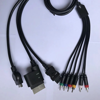 Câble adaptateur audio de haute qualité câble de cordon de Console de jeux pour Ps2 pour Ps3 pour câble composant Xbox 360