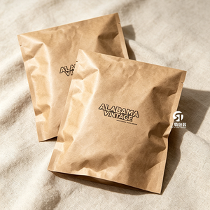 Sacs d'expédition personnalisés en papier kraft à fermeture auto-adhésive pour vêtements, enveloppes épaisses à soufflets latéraux avec bande de déchirement pour sous-vêtements et pulls - Product Image 4
