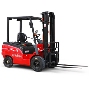 Nieuwe 2,5 ton mini elektrische heftruck voor boerderij <span class=keywords><strong>of</strong></span> restaurant, op loodzuurbatterij aangedreven kleine elektrische heftrucklader - Product Image 2