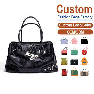 Bolso Bandolera de Cuero Vacuno Brillante, Premium, Vintage, Impermeable, Negro, Diseño Exclusivo, Gran Capacidad, Personalización OEM - Product Image 1