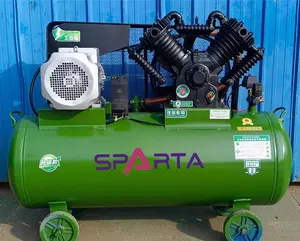 New Design Excellent Belt Driven Air Compressor Portable 100 Litre Air Compressor