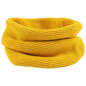 Fazzoletto da collo in puro cotone di alta qualità per 1-6 anni sciarpa invernale morbida per la pelle con tinta unita Versatile - Product Image 2