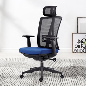 Chaise de bureau exécutive de haute qualité, entièrement en mesh, réglable, design moderne, ergonomique, pour les journées de travail intenses - Product Image 3