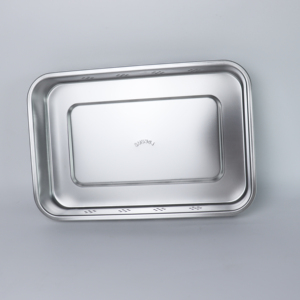 <span class=keywords><strong>Sterilizzatore</strong></span> <span class=keywords><strong>medico</strong></span> 304 in acciaio inox piastra di trattamento dentale 6-11.5 pollici vassoio chirurgico con stomi laterali e coperchio - Product Image 2