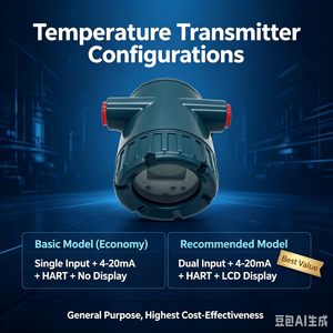 Nouveaux Transmetteurs de Température Originaux Japonais Yoko-gawa YTA110/YTA610/YTA710 Toutes Séries en Stock Sortie 4-20mA IP67/IP68 Acier Inoxydable - Product Image 5