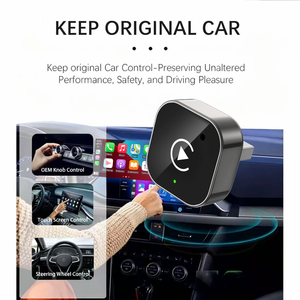 Adaptateur sans fil Carplay Android Auto Ai Box Plug and Play Connexion rapide et stable Kit de mise à niveau du système multimédia - Product Image 3