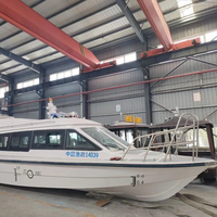 China Precio de fábrica 6-16 capacidad de pasajeros yate lanchas barato yate barco de lujo para el agua Río Parque mar playa turismo