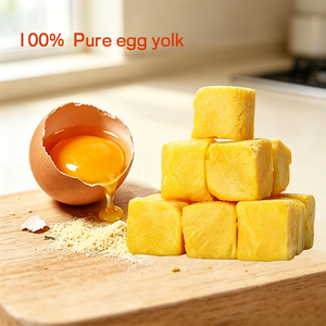 OEM ODM Wholesale Freeze Dried Egg Yolk Pet Snacks Rich Lecithin Improve Skin Coat Shiny for <strong>Dogs</strong> and Cats - Product Image 3