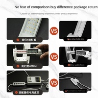 Lampe de bureau LED en plastique haute puissance pour salon de manucure, avec arc de beauté pour ongles en demi-lune et strass, lumière d'appoint pour salon de beauté