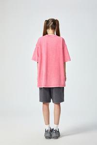 Camiseta 100% de algodón con estampado personalizado, peso pesado, 280gsm, hombro caído, ropa de calle Unisex de gran tamaño para hombres - Product Image 2