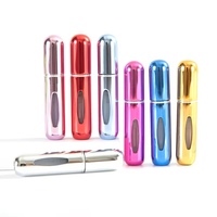 5ml 8ml Fond Mini Bouteilles De Parfum Rechargeables En Aluminium Voyage Taille Parfum Atomiseur Vaporisateur