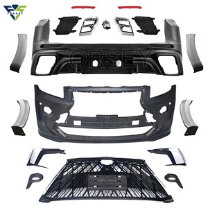 Kits de Carrocería para RAV4 2009 2010 2011 2012, Actualización a Lexus LX570, Kit de Carrocería, Parachoques Delantero y Trasero - Product Image 2