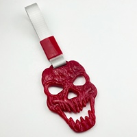 JDMotorsport88 Skull Design Tsurikawa Pull Ring Charm Japanese Metro Car Drift Handle Accessoires de voiture