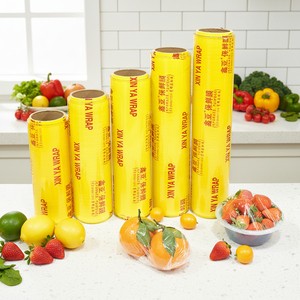 <span class=keywords><strong>Film</strong></span> étirable PVC pratique pour supermarché, idéal pour l'emballage des fruits et légumes. - Product Image 1