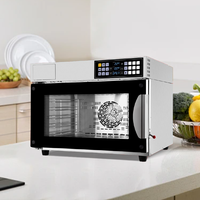 Four à vapeur électrique commercial multifonctionnel 60L/120L Four à vapeur pour poulet Four à pizza pour pain et gâteau Four à vapeur tout-en-un