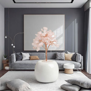 थोक प्राकृतिक क्रिस्टल पर्यावरण के अनुकूल उच्च गुणवत्ता 13 सेमी उव मुद्रित भाग्य ट्री पॉलिश फेंग शुई धन प्रवाह - Product Image 3