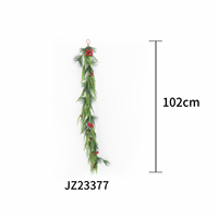 153cm pohon anggur jarum pinus Cryptomeria Natal buatan dalam ruangan luar ruangan Aksesori tanaman bunga dekorasi