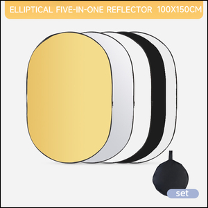 KAZHI 5-en-1 Portable <span class=keywords><strong>Pliable</strong></span> <span class=keywords><strong>Photo</strong></span> <span class=keywords><strong>Réflecteur</strong></span> De Lumière 40x60/100x150cm Beauté Studio Kit D'éclairage Extérieur pour YouTube Vidéo En Direct - Product Image 2