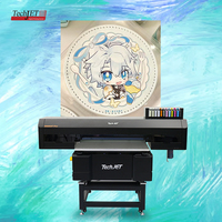 Impresora UV TechJet Small 9060 Tamaño A1, Nueva, con Cabezal de Impresión Epson I3200, para Imprimir en Fundas de Teléfono, Pelotas de Golf y Vasos