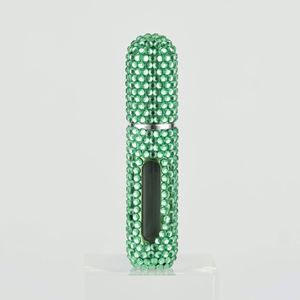 <b>5Ml</b> Portable Aluminum Case Glass <b>Perfume</b> Atomizer Refillable Travel Spray <b>Bottle</b> for Personal Care - Product Image 4