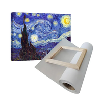 24 42 50 Zoll Kunst Digitaldruck leer Poly Baumwolle Leinwand Inkjet-Rolle