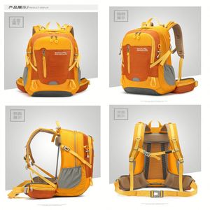 Sac à dos de cyclisme de montagne personnalisé avec fermeture éclair, grande capacité de 40 litres, sac de montagne tendance et sac à dos de randonnée - Product Image 4