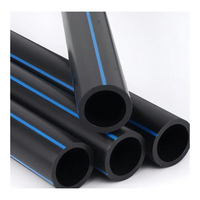 Tuyau d'irrigation en HDPE noir enroulé en bobine DN16mm 20mm 25mm 32mm 40mm 50mm 63mm