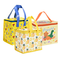 Sac isotherme pour enfants et usage quotidien avec personnage de dessin animé, doublure en aluminium et maintien efficace de la température