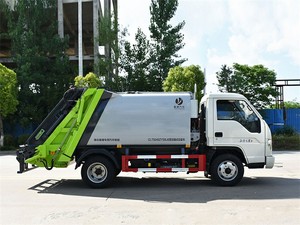 Camion compacteur de déchets Foton 4X2 fabriqué en Chine pour les services de collecte des déchets municipaux - Product Image 3