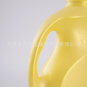 Botella de detergente Aurora HDPE con tapa de rosca ovalada de 2L para lavandería doméstica - Product Image 3