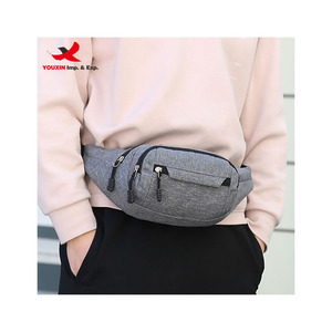 <b>Large</b> Capacity Men Waist Pack Nylon Hiking Phone Pouch Waist Bag Waterproof Multiple Color Waist Bag - Product Image 2