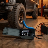 Compresseur d'air portable 12V pour gonflage automatique des pneus, 3.0CFM, arrêt automatique, pompe avec tuyau de 6 m pour voiture, SUV, tout-terrain