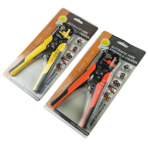 Alicates Pelacables Industriales <span class=keywords><strong>de</strong></span> Alta Resistencia 10-24AWG, Pelacables/Cortador/Crimpador Automático con Cuchillas <span class=keywords><strong>de</strong></span> Acero Endurecido y Plástico - Product Image 5