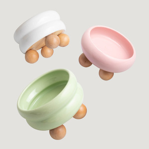Comedero de Cerámica Redondo y Elevado para Gatos, Boca Ancha, Gran Capacidad, Protege el Cuello - Product Image 1