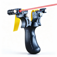 Slingshot de haute qualité, portable, pour tir en plein air, en ABS, avec bande élastique, visée laser, slingshots et accessoires de haute précision