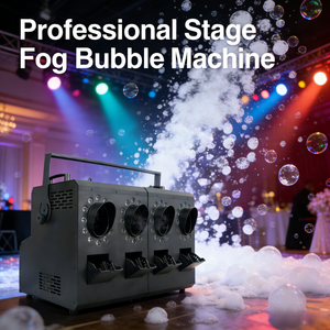 Machine à fumée et bulles LED 3000W pleine couleur pour ballons, voiture, télécommande électrique pour mariages et fêtes - Product Image 1