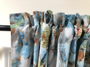 <span class=keywords><strong>2022</strong></span> Hot Custom 100% Polyester 150GSM Tissu 50x98 "127x250 Bleu Isolé Blackout Salon Fenêtre Rideaux - Product Image 3